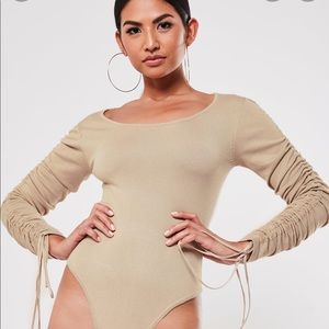 Tan bodysuit